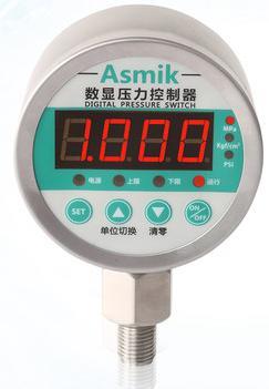 薄膜開關在米科MIK-Y210數(shù)顯壓力表外觀圖